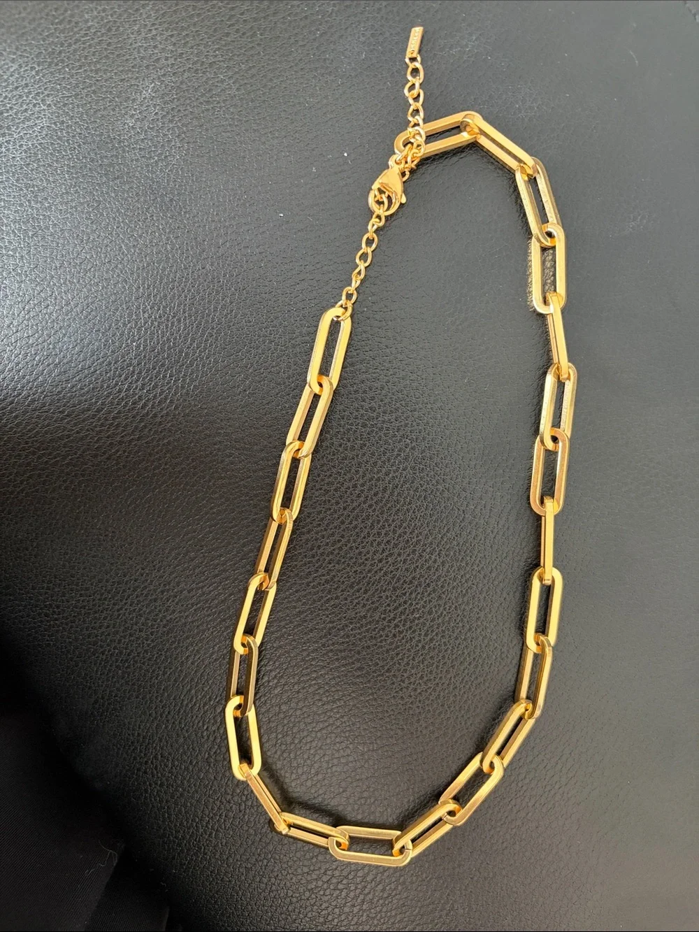 Gold Link Chain Necklace - Elegant Women’s Jewelry